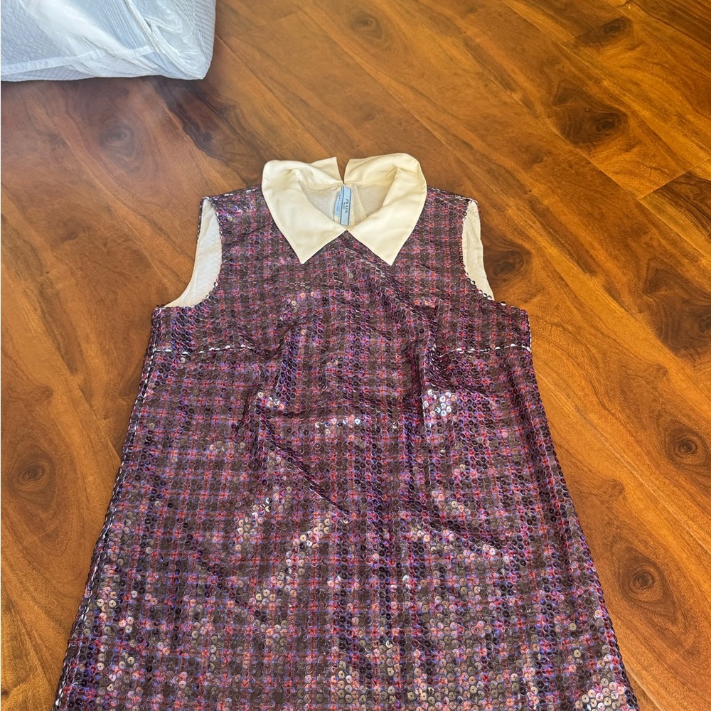 Prada Sequin Collared Top - image 2